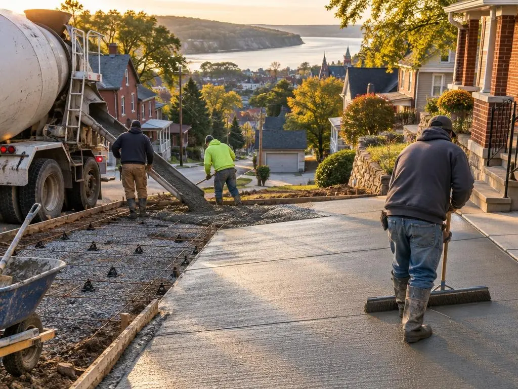 Concrete Driveways in Dubuque, IA