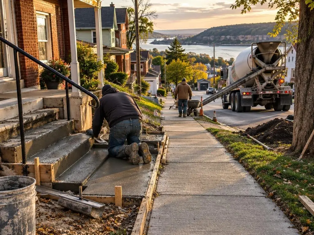 Sidewalks & Steps in Dubuque, IA